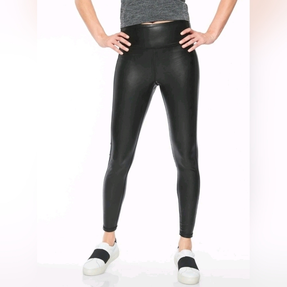 Athleta All Over Gleam Tights Black Large